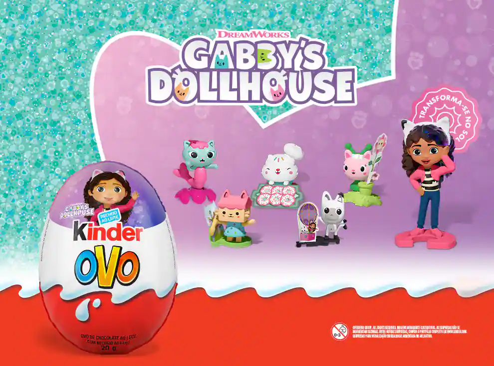 Kinder Ovo Gabby's Dollhouse