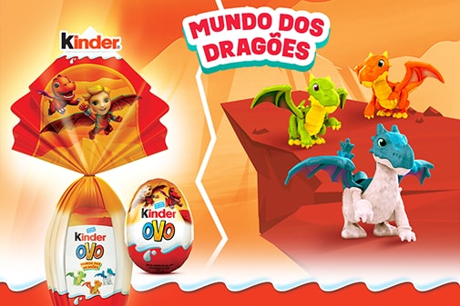 Kinder Ovo Mundo dos Dragões