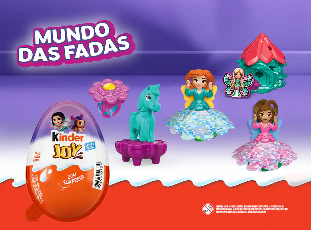 Kinder Joy Mundo das Fadas